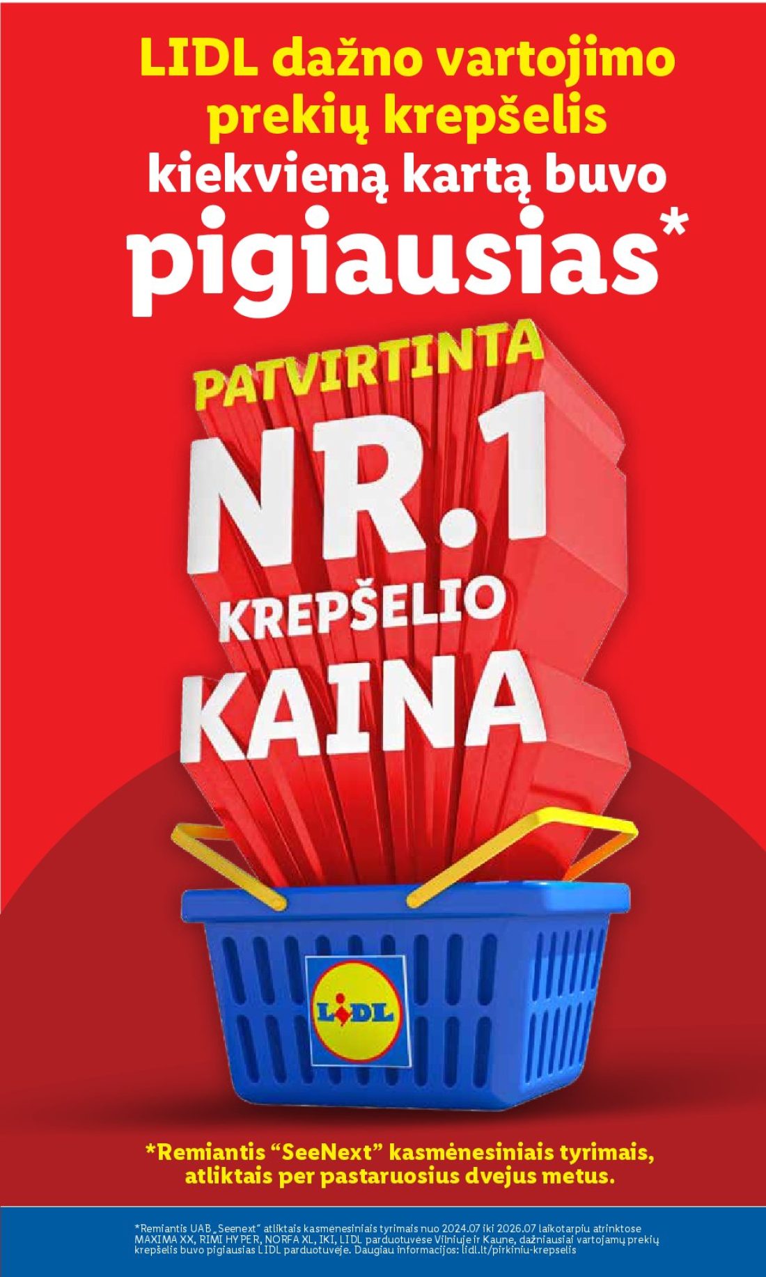 LIDL Ne maisto prekių pasiūlymai, 21 psl.: LIDL dažno vartojimo prekių krepšelis kiekvieną kartą buvo pigiausias Remiantis SeeNext kasmėnesiniais…
